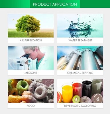 200 325 Mesh Wood Powdered Activated Carbon PAC for Sugar Decolorization and Wastewater Purification